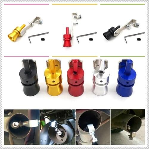 Car Turbo Sound Exhaust Muffler Pipe Whistle Simulator Accessories for Volkswagen PTouareg Touran Beetle CC Magotan