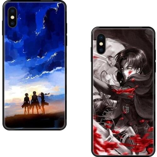 Newest Black Soft TPU Case Coque Cover Black Rubber Attack On Titan Wings Of Freedom Anim For Samsung Galaxy A70 A71 A70E A5 A6