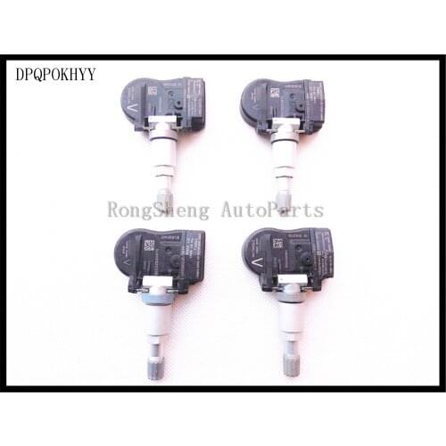 DPQPOKHYY Set of 4 Genuine For Nissan 40700-3AN0A TPMS Tire Air Pressure Monitoring Sensor
