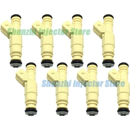 8pcs Fuel Injector Nozzle For FORD V8 LS1 LT1 5.0L 5.7L 1986-2012 Engine Injection Nozzle 4 holes 0280155737