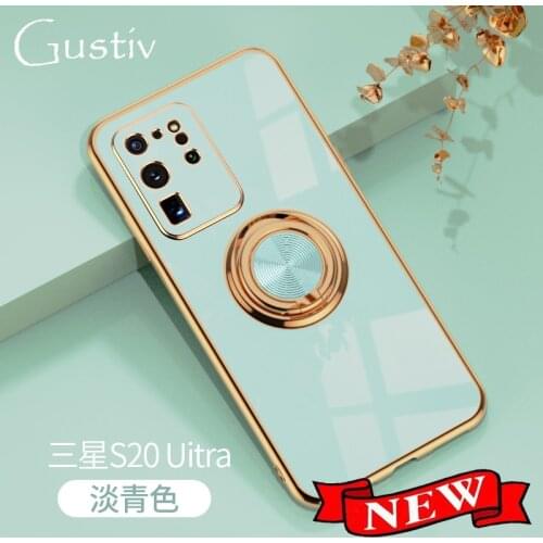 Electroplating Silicone Cover For Samsung Galaxy S21 S20 S 20 30 21 Plus Ultra FE Luxury Plating Phone Case