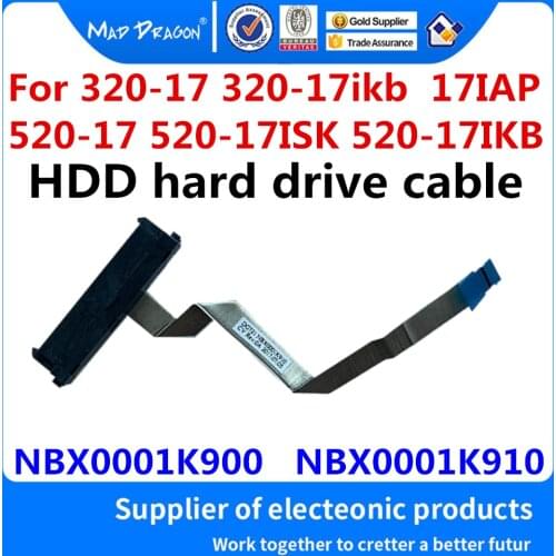 HDD cable for lenovo Ideapad 320-17 320-17ikb IAP 520-17 ISK 520-17IKB SATA Hard Drive Connector cable NBX0001K900 NBX0001K910