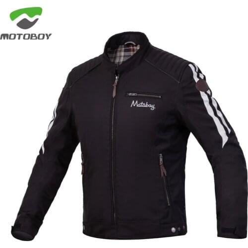MOTOBOY Motorcycle Bike Sports Waterproof Warm Liner CE Protectors Spring Moto Gp Mendenim Dainese Alpinestar Riding Jacket