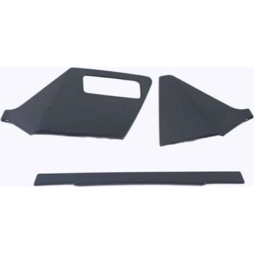 Stainless steel car interior headlight adjustdashboard screen frame trim for audi a3 8Y 2020 2021