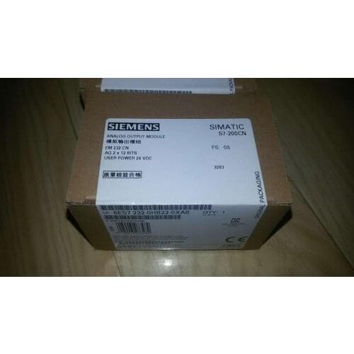 New or Used Original 6ES7 232-0HB22-0XA8 6ES7232-0HB22-0XA8 S7-200, ANALOG OUTPUT EM 232 EM232 2AO
