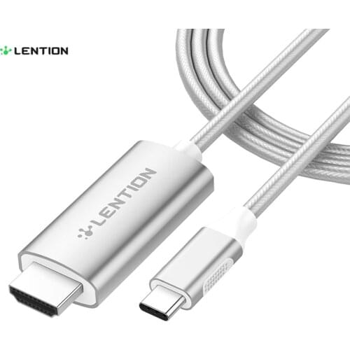 1.8M USB C to HDMI 2.0 Cable Adapter (4K/60Hz) for MacBook Pro (Thunderbolt 3), New iPad Pro , Mac Air, Samsung S10/S9/S8/Plus