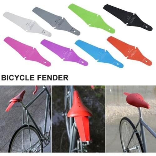 Ultralight Plastic MTB Mountain Road Bike Saddle Rear Fender Removable Mudguard Bike Rear Fender Mountain for Mountain Road Bike