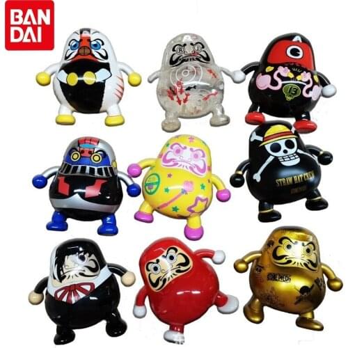 BANDAI Japan Anime DARUMA CLUB Action Figure Blind Box Fashion Doll ONE PIECE Gashapon Tumbler Ornaments Toys Christmas Gift