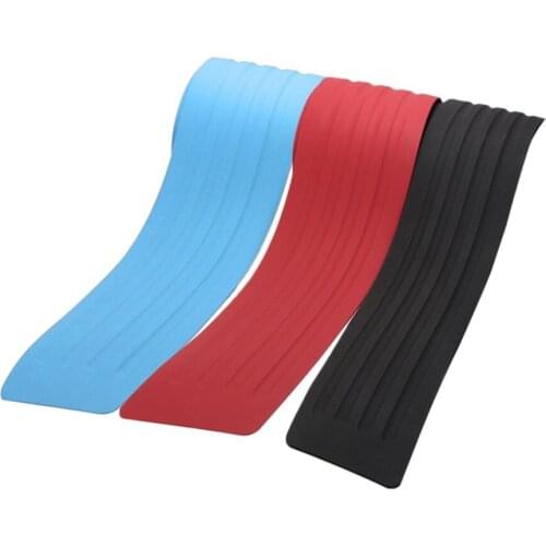 New Universal Rear Bumper Protector Silicone Protective Strip Trunk Boot Door Sill Guard Trim Cover Sticker Car Styling