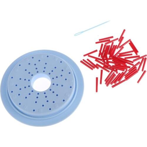 1 Set Flower Pattern Maker Needles Loom Wool Yarn Needle Knit Hobby Knitting Machine Sewing Tools