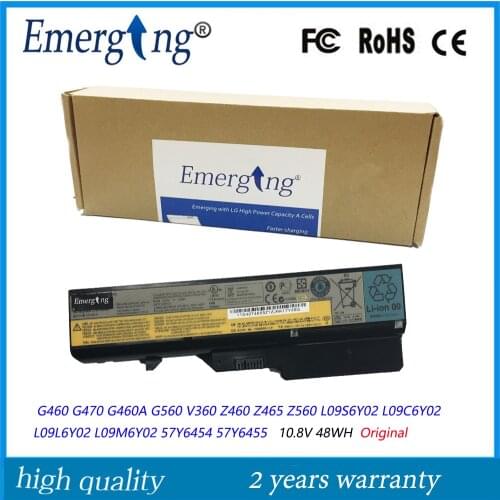 10.8V New Original Laptop Battery for Lenovo G460 G470 G460A G560 V360 Z460 Z465 Z560 L09S6Y02 L09C6Y02 L09L6Y02