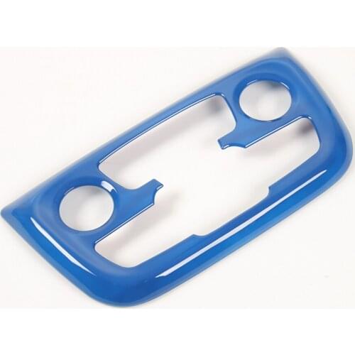 ABS Air Conditioner Control Panel Frame Cover for Jeep Compass 2017+ Automatic Air Conditioner Vehicle Car Accessories Car Decal