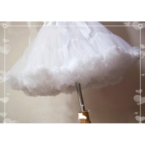 Ball Gown Underskirt Swing Short Dress Petticoat Lolita Cosplay Petticoat Ballet Tutu Skirt Rockabilly Crinoline