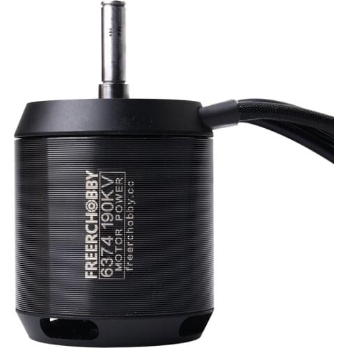 Freerchobby BLDC 6374 With Hall Sensor 170 to 330KV For DIY Electric Bike Surfboard E-skateboard Longboard Brushless Motor