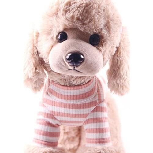 Hot Sale Winter Pet Striped Clothes Knitted T-Shirt Cute Puppy Cat Knitted Sweater Pet Clothes Small Medium