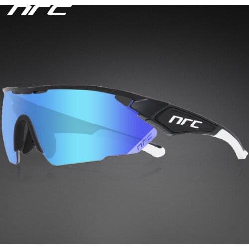 NRC Cycling Glasses Men TR90 100 MTB Road Bike Sport Sunglasses Cycling Eyewear Peter Red Goggles Gafas de Ciclismo Lentes Speed