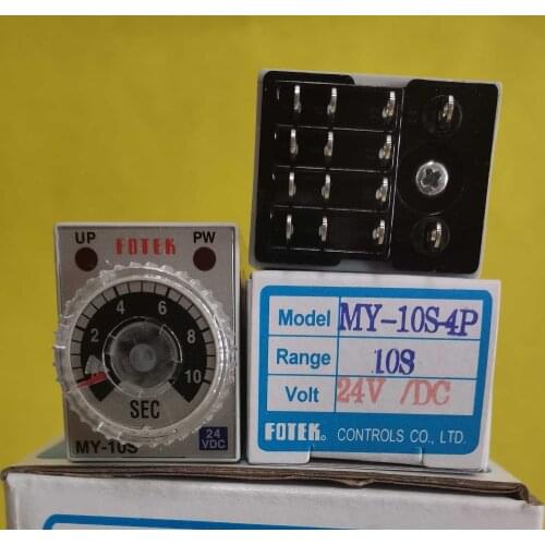MY-10S-4P-24VDC brand new original imported Taiwan FOTEK timer