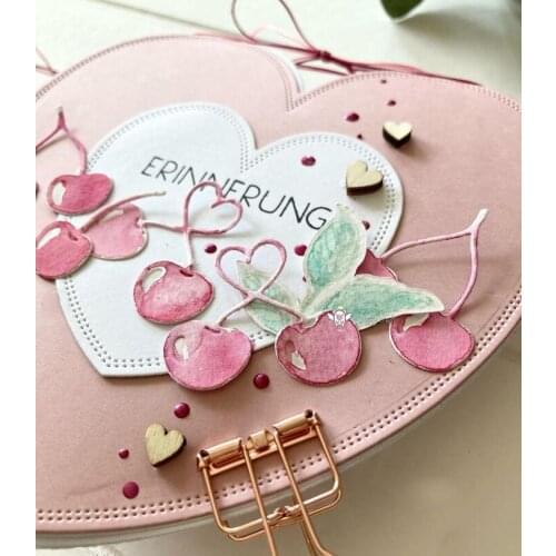 New Cherry decoration metal Cutting Dies Stencils DIY Scrapbooking Paper/photo Cards Embossing Dies