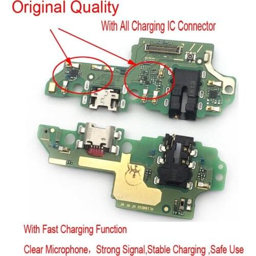 New Micro Dock Port Connector Board For Huawei Honor 7x USB Charging Port Flex Ribbon Cable