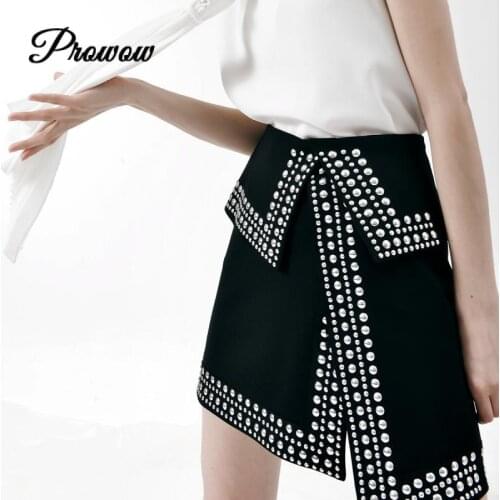 Prowow Asymmetrical Skirts