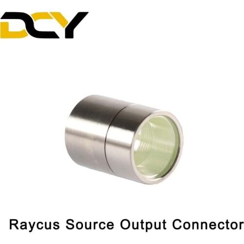 Raycus Fiber Laser Source Protective Lens Group Output Connector 12.8*15.8mm For 0-4KW Raycus Fiber Power Source