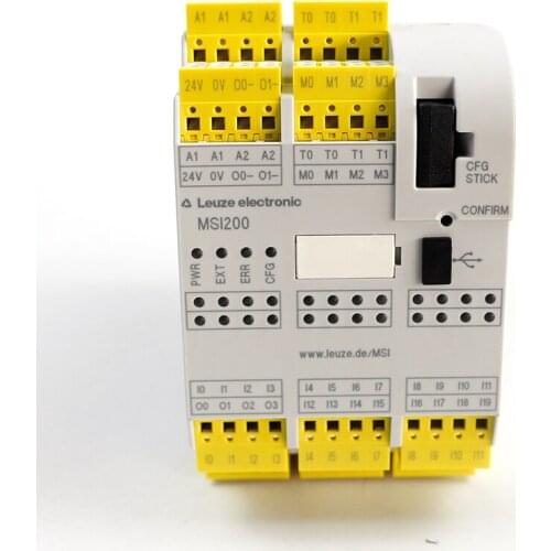 MSI202 safety relay Test relay MSI202 safety control element module
