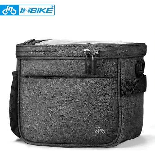 INBIKE Bicycle-Head Bag MTB Cycling Large Capacity Bags Outing Commute Bike Bag Rainproof Touchable Waterproof Multi-use Bag