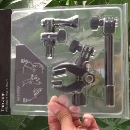 360 Rotation Music Clip Accessories Music Clip Rotating Adjustment Guitar Drum Bracket Holder For GoPro Camera Equipment