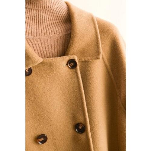 KOIJINSKY Top womens pure wool wool wool coat in autumn and winter 2021