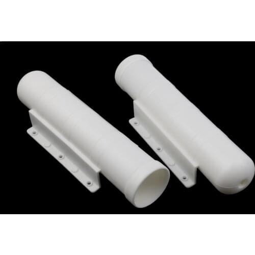 2pcs Plastic Fishing Rod Holder Flush Mount Boat Yacht Pole Stand, 90 Degree