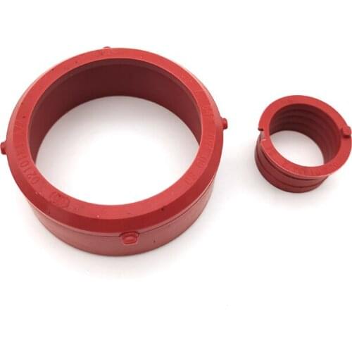 2pcs Rubber Turbo Intake Seal & Engine Breather Seal For Mercedes-Benz OM642