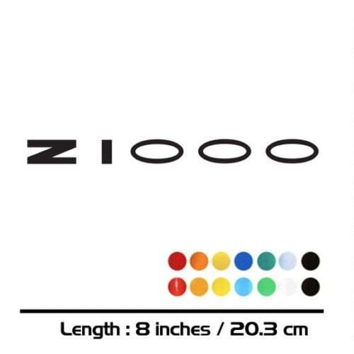 2 X New Sales motorcycle bike Fuel tank Wheels Fairing notebook Luggage helmet MOTO Sticker decals For KAWASAKI Z1000