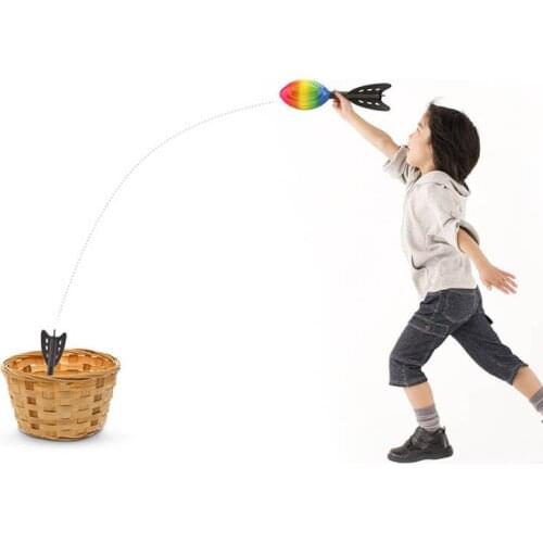 2020 Foam Hand Throwing Rocket Toys Parent-child Outdoor Game Toy for Children