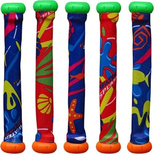 45BF 5 PCS Kids Summer Diving Toys Cute Dive Stick Creative Baby Colorful Toys