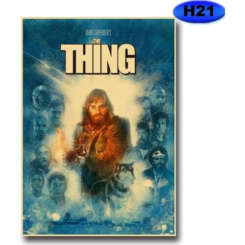 5D Diy Diamond Painting Horror Movie Poster The Thing Full Square/Round Diamond Embroidery Mosaic Kit Handmade Craft WG2665