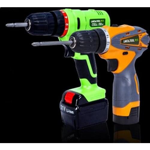Cordless Drill With Lithium Battry 12v 16.8v 21v Electric Screwdriver Power Tools Waterproof Mini Drill Hand Tools