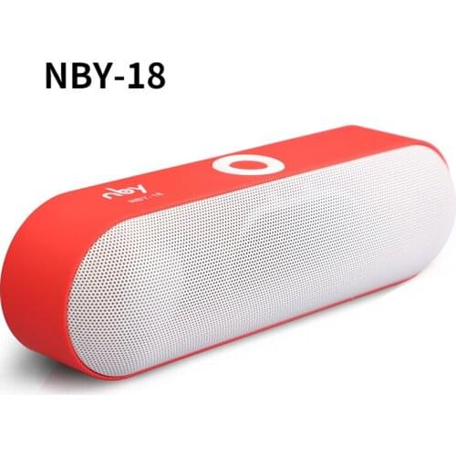 Bluetooth Speaker Mini Portable Wireless Speakers Sound System 3D Stereo Music Surround Speaker Support USB TF Card NBY 18