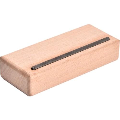 Guitar Fret Bevel File Chamfer File 45°Angle Luthier Instrument Repair Tool for Music Player Guitar Accessories