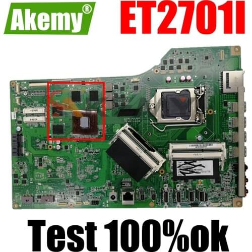 ET2701I all-in-one mainboard 60PT00D0-MB4A020 REV 1.1 For ASUS ET2701I Desktop motherboard 100%Tested Working Well free shipping