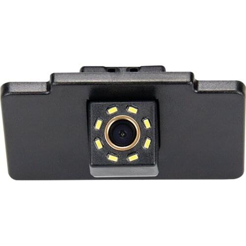 Misayaee Car Rear View Reverse Parking Camera Golden 8 LED for Kia Cadenza 2010-2015 Night Vision Waterproof