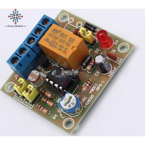 Relay Module LM393 DIY Light Operated Switch Kit DIY Kit With 5V Relay LM393 Electronic