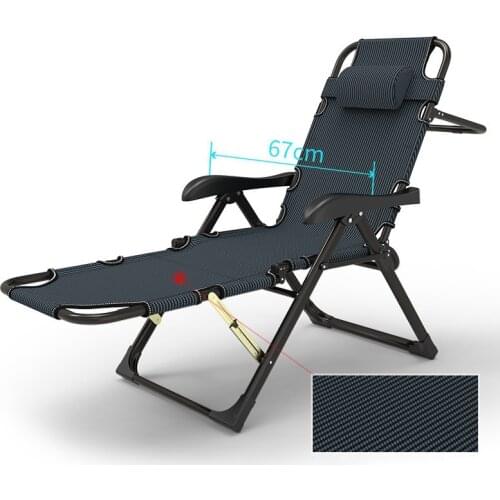 FOLD CHAIR OUTDOOR Folding Cot With Backrest Beach Folding Chairs Camping Seat Outdoor Garden Furniture Portable Camping Bed