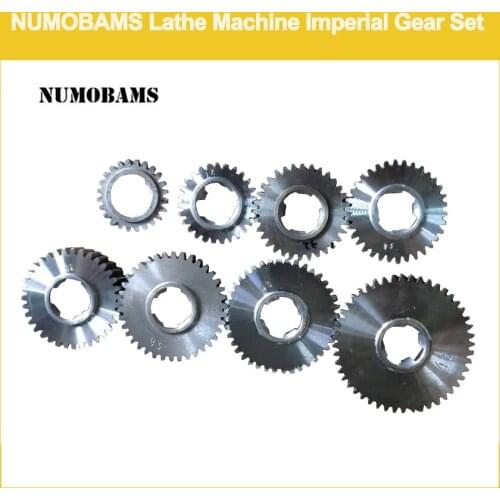NUMOBAMS CJM250/CJM280 Lathe Machine Imperial Gear Set