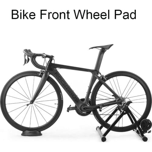 Bike Front Wheel Pad for Bike Trainer Rollers Indoor Home Sport For Trainer Bicycle Cycle Road Bike Cycling Accessories Black