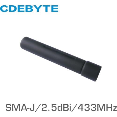 TX433-JZG-6 433MHz SMA-J interface 50 Ohm impedance less than 1.5 SWR 2.5dBi gain high-quality omnidirectional antenna