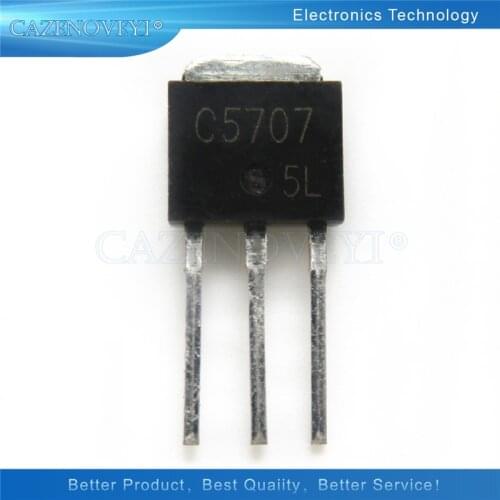 10pcs/lot 2SC5707 TO-251 C5707 TO251 In Stock