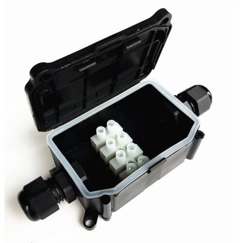2 Way Waterproof Junction Box Underground Cable Line Protection Connectors