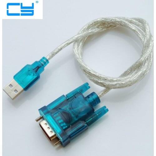 Usb para RS232 D-SUB DB 9Pin porta SERIAL de conexao cabo adaptador w / 100 cm de