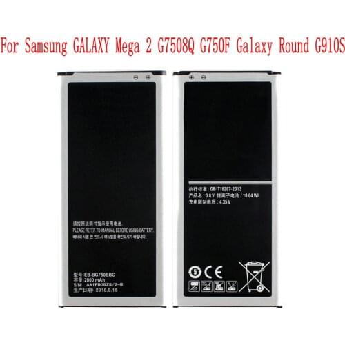 Ansheng Original EB-BG750BBC 2800mAh battery For Samsung GALAXY Mega 2 G7508Q G750F Galaxy Round G910S Mobile Phone