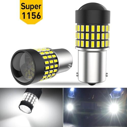 BA15S P21W W21W 7443 LED Bulb On Car Accessories LED Bulb Car Reverse Light DRL Lamp For Toyota Hyundai Kia Lexus Mazda Nissan